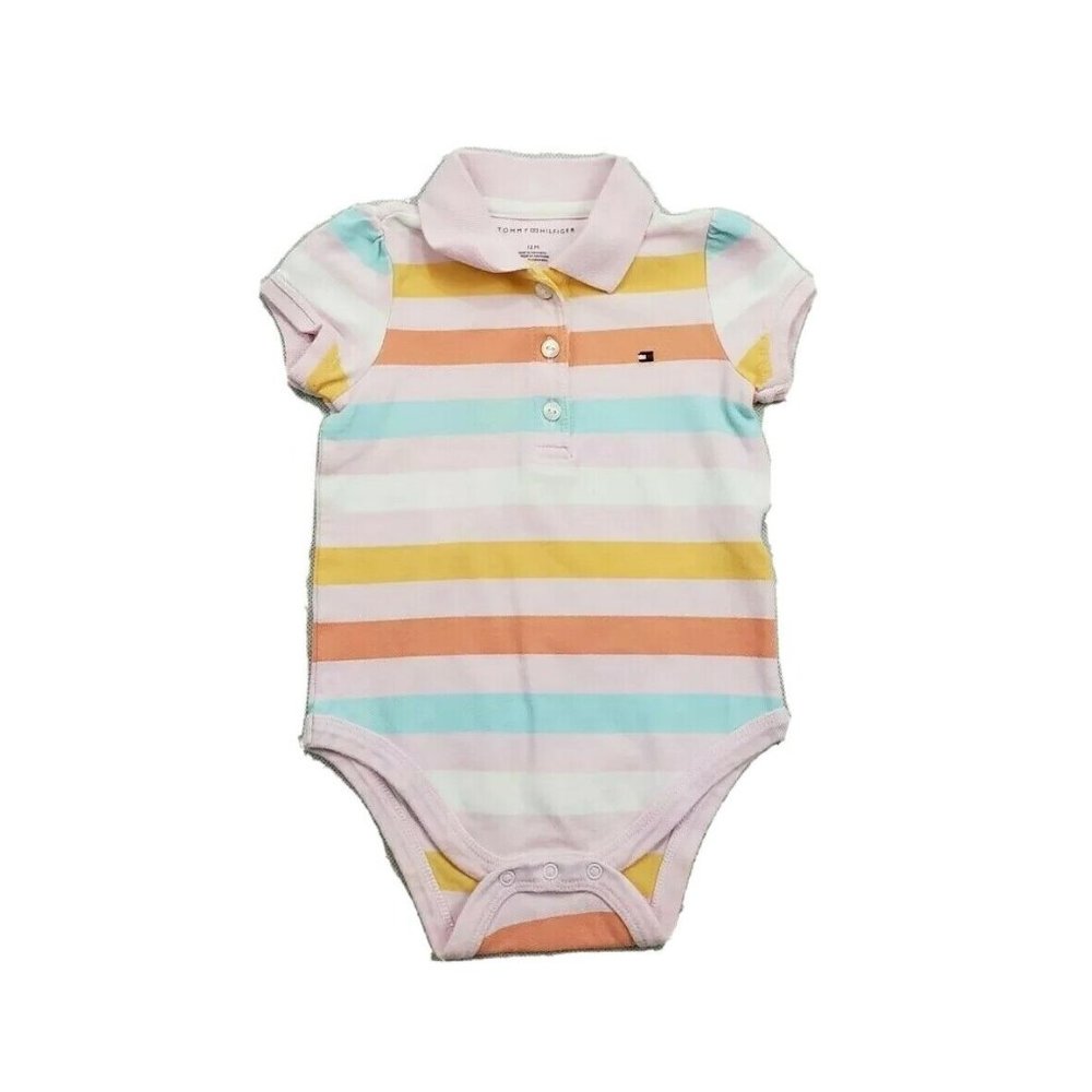 Tommy Hilfiger Baby Girl One Piece Outfit 12 M